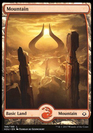 Mountain (Hour of Devastation) Trading Card