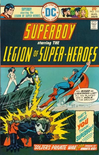 Superboy #210 Comic