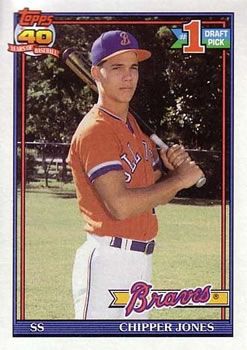 1991 Topps Baseball Sports Card