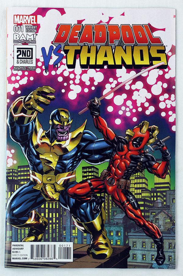 Deadpool Vs Thanos #1 (BAM!/2nd & Charles Edition)