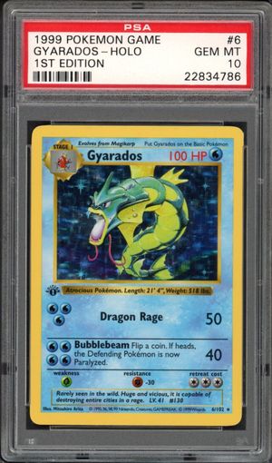 Gyarados (6/102) - Base (1st Edition)