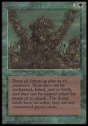 Living Lands (Beta) Trading Card