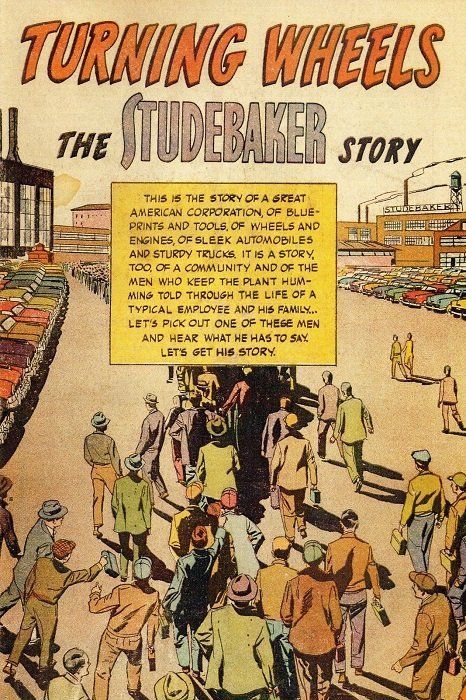 Turning Wheels: Studebaker Story Comic
