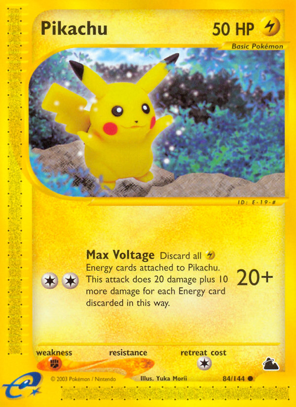 Pikachu (84/144) - Skyridge Pokémon Card