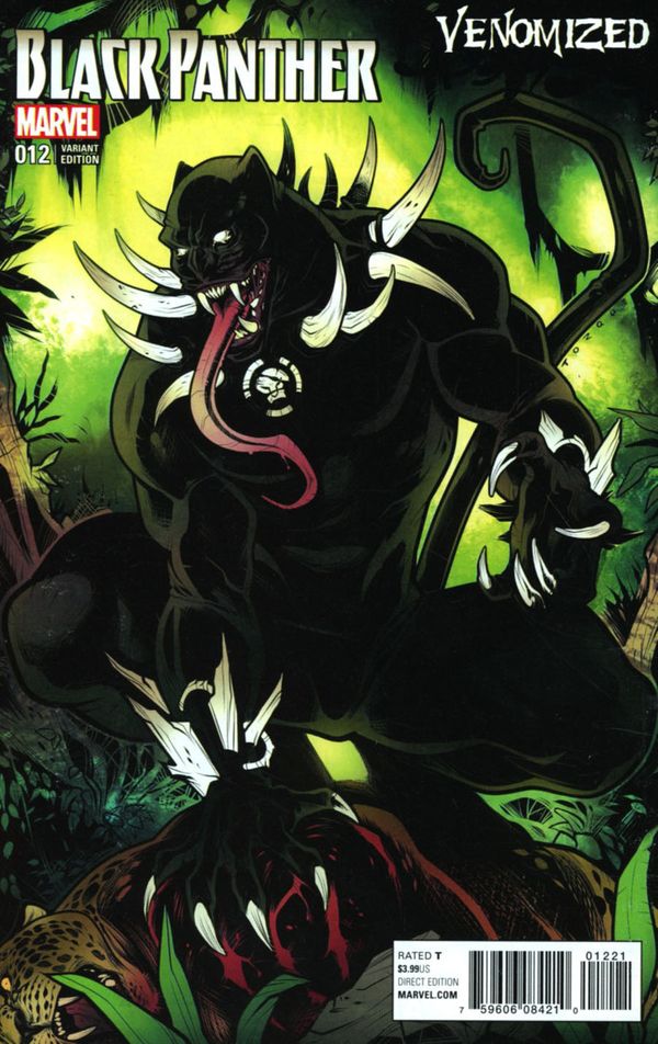 Black Panther #12 (Torque Venomized Variant)