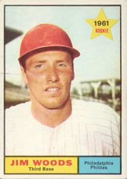 Jim Woods 1961 Topps #59 Sports Card