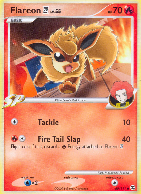 Flareon E4 (60/111) - Rising Rivals Pokémon Card