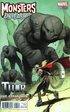 Monsters Unleashed #5 (Pichelli Monster Vs Marvel Hero)
