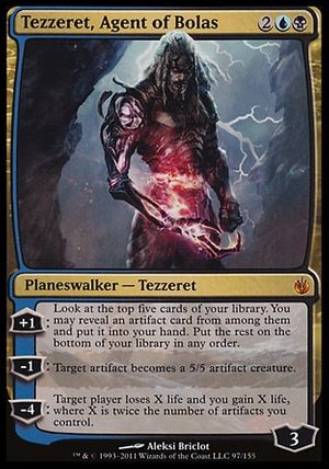 Tezzeret, Agent of Bolas (Mirrodin Besieged)