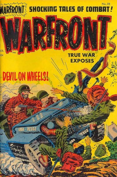 Warfront #25 Comic