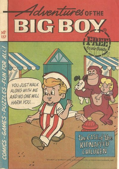 Adventures of Big Boy #137 [East] Comic