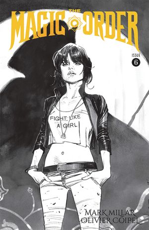 Magic Order #6 (Cover B B&w Coipel)