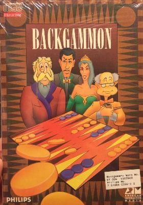 Backgammon [Long box] Video Game