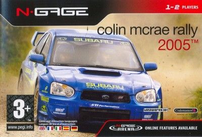 Colin McRae Rally 2005 Video Game