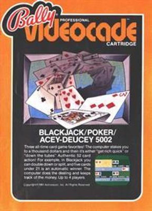 Blackjack / Poker / Acey-Deucey