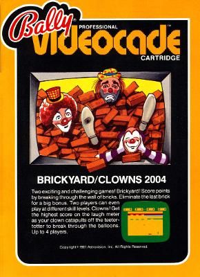 Brickyard / Clowns Video Game