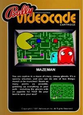 Maze Man Video Game