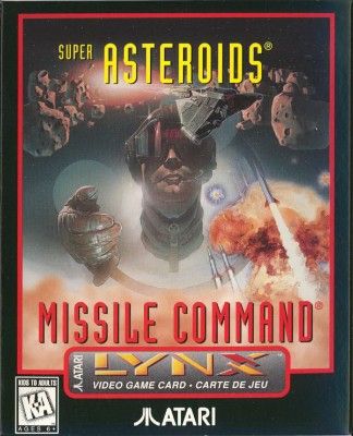 Super Asteroids / Missile Command Video Game
