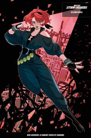 New Avengers #6 (Gurihiru From The Chaos A Costume Variant)