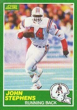 John Stephens 1989 Score #236 Sports Card