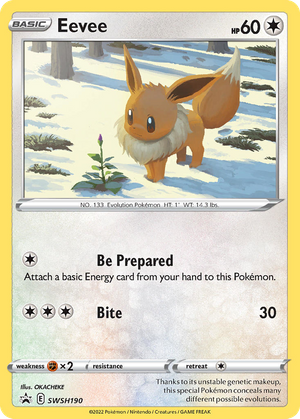 Eevee (SWSH190) - SWSH Black Star Promos
