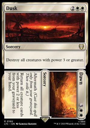 Dusk / Dawn (The Lord of the Rings Commander Decks)