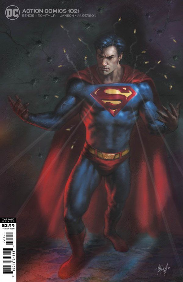 Action Comics #1021 (L Parrillo Variant Cover)