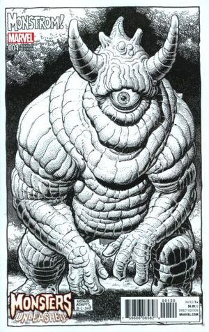 Monsters Unleashed #1 (Art Adams Party Sketch Variant Cover)