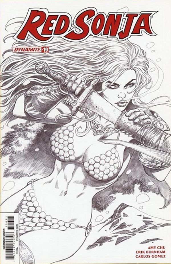 Red Sonja #19 (Variant Cover H)