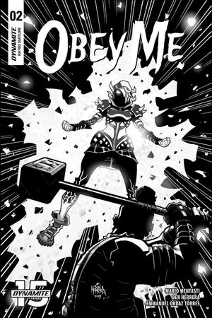 Obey Me #2 (10 Copy Herrera B&w Cover)
