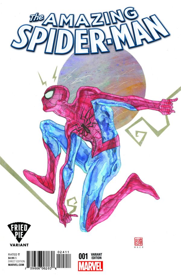 Amazing Spider-man #1 (Fried Pie Exclusive Variant Cover)
