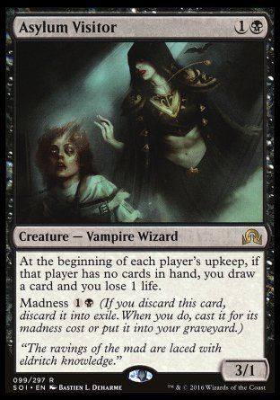 Asylum Visitor (Shadows over Innistrad) Trading Card