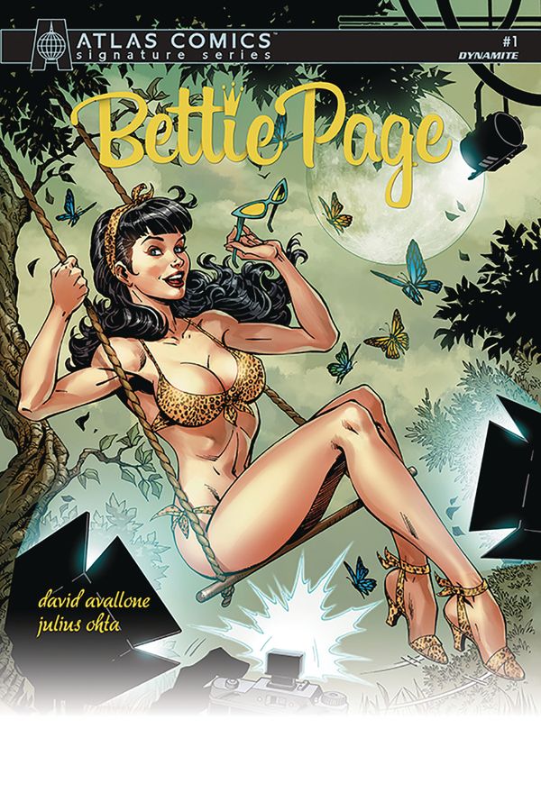 Bettie Page #1 (Atlas Avallone Sgn Cover)