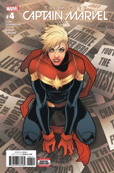 Mighty Captain Marvel  #4 Comic