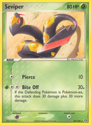 Seviper (20/106) - Emerald