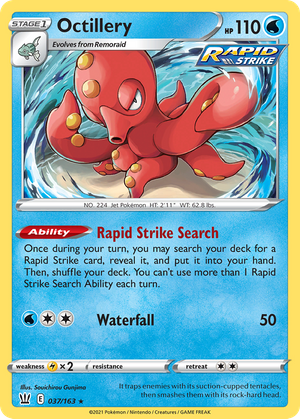 Octillery (37/163) - Battle Styles