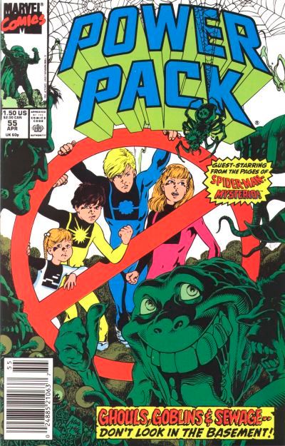 Power Pack #55 Comic