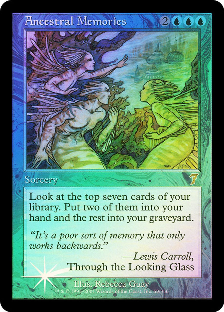 Ancestral Memories (7th Edition - Foil) Trading Card