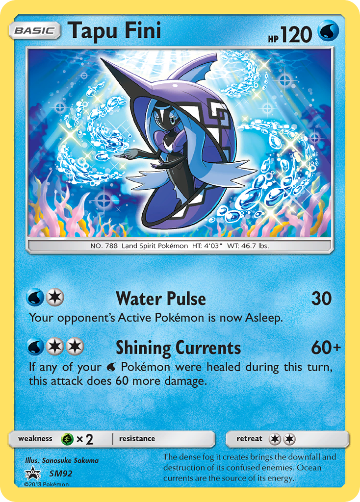 Tapu Fini Pokémon Card