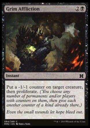 Grim Affliction (Modern Masters 2015) Trading Card