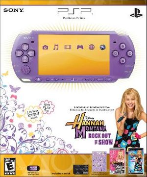 PlayStation Portable [Limited Edition Hannah Montana Entertainment Pack] [Lilac]