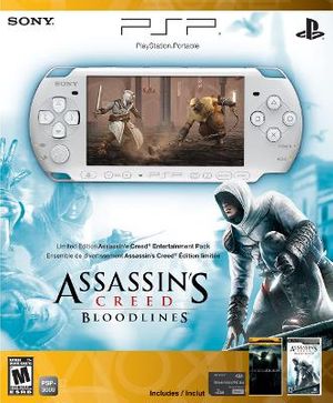 PlayStation Portable [Limited Edition Assassin's Creed: Bloodlines Entertainment Pack] [Pearl White]