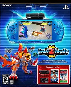PlayStation Portable [Limited Edition InviZimals Entertainment Pack] [Vibrant Blue]