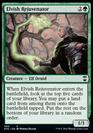 Elvish Rejuvenator (Kaldheim Commander Decks)