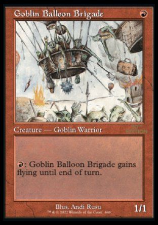 Goblin Balloon Brigade (Magic 30th Anniversary Edition - Old Frame) Trading Card