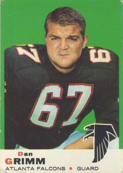 : 1969 Topps # 93 Tommy Nobis Atlanta Falcons (Football