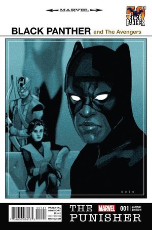 The Punisher #1 (Black Panther 50th Anniv Variant)