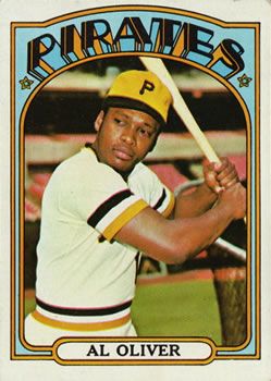  1976 Topps # 620 Al Oliver Pittsburgh Pirates