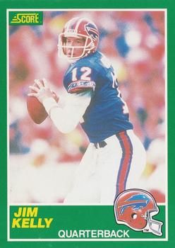 Jim Kelly 1989 Score #223 Sports Card