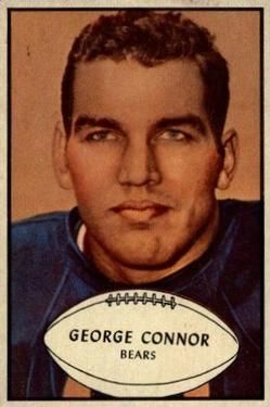 George Connor 1953 Bowman #37 Sports Card